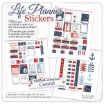 Coastal Collection - Life Planner Stickers