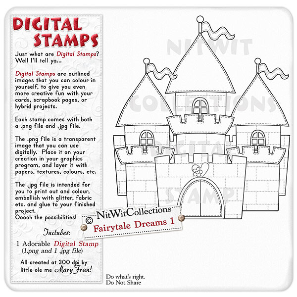 Fairytale Dreams - Stamp 1