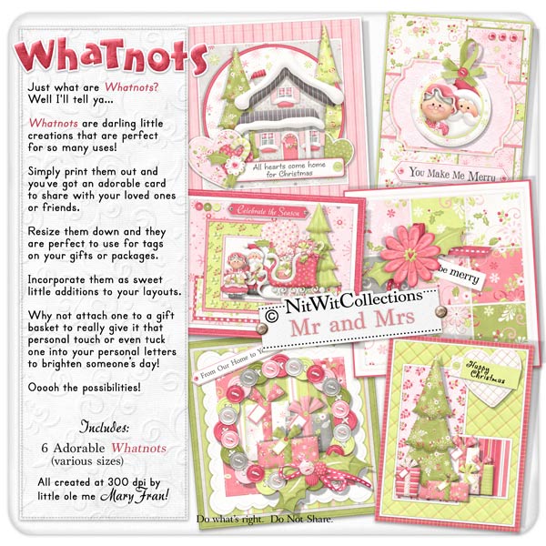 Whatnots - Mr and Mrs