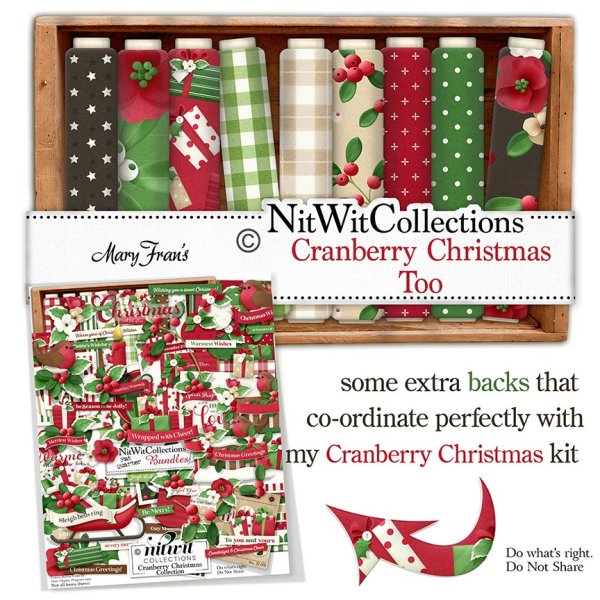 (image for) Bundled - Cranberry Christmas Collection