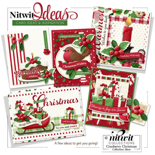 (image for) Bundled - Cranberry Christmas Collection