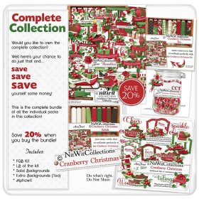 (image for) Bundled - Cranberry Christmas Collection