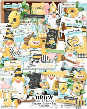 Bundled - Gnome - Honey Bee Collection