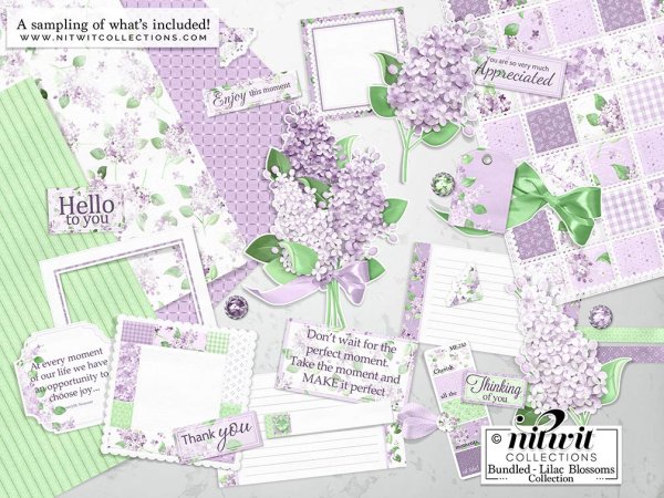 (image for) Bundled - Lilac Blossoms Collection