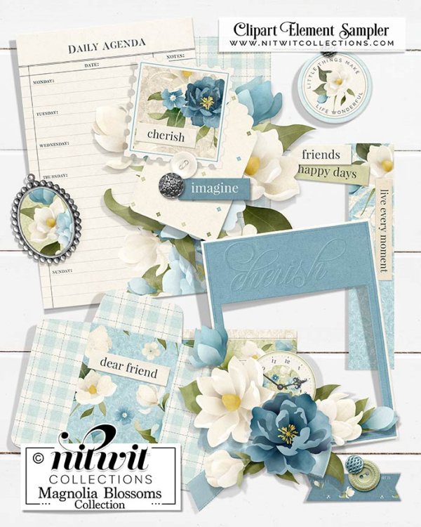 (image for) Bundled - Magnolia Blossoms Collection