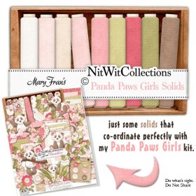 Bundled - Panda Paws Girls Collection