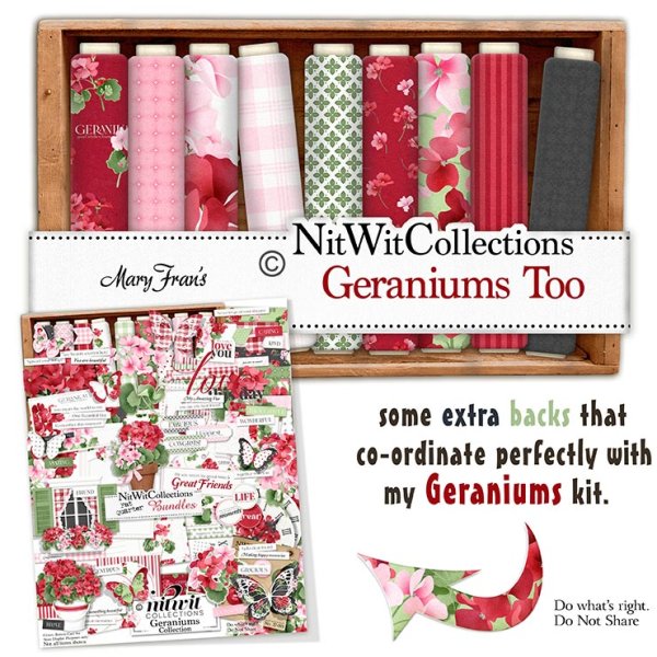 (image for) Geraniums Too