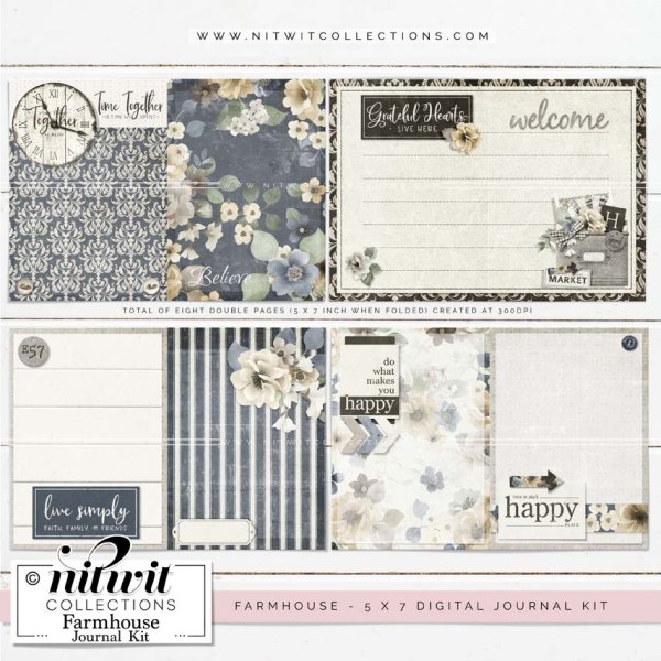 (image for) Journal Kit - Farmhouse