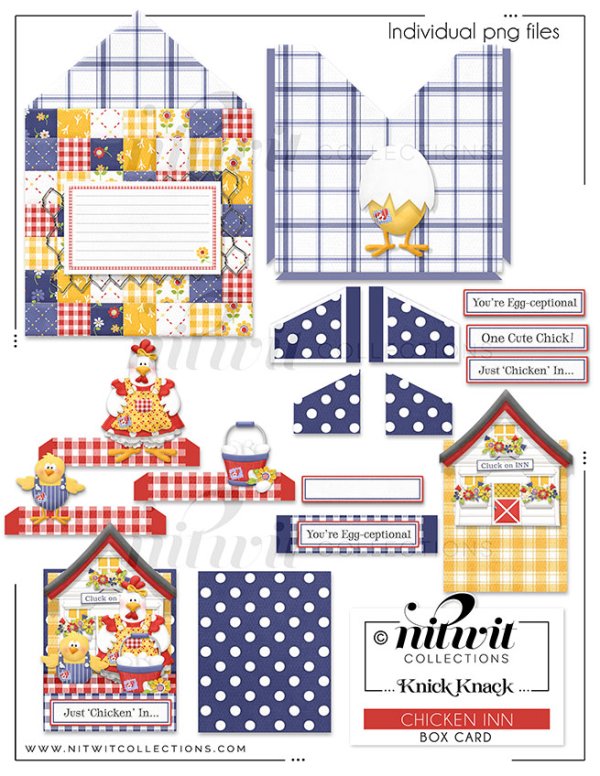 (image for) Knick Knack - Box Card - Chicken Inn