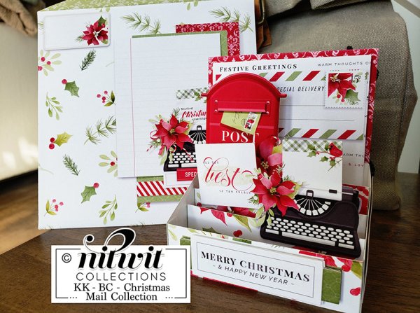 (image for) Knick Knack - Box Card - Christmas Mail