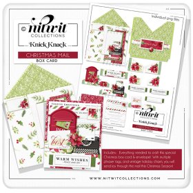 (image for) Knick Knack - Box Card - Christmas Mail