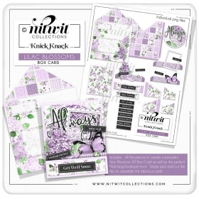 (image for) Knick Knack - Box Card - Lilac Blossoms