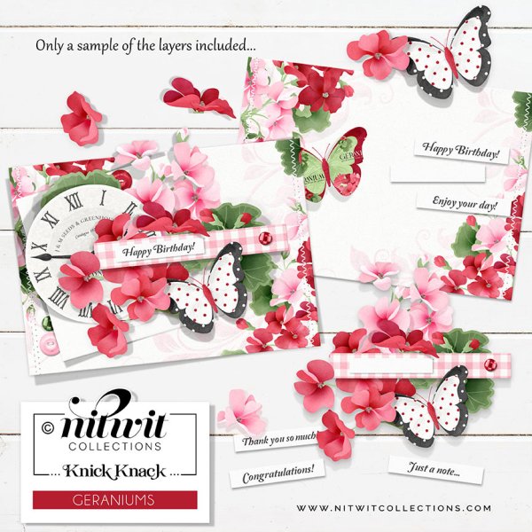 (image for) Knick Knack - Geraniums