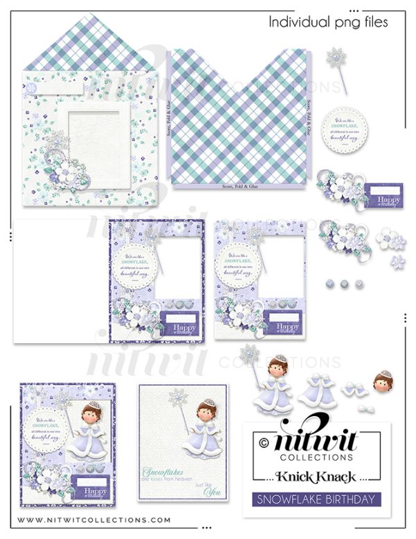 (image for) Knick Knack - Snowflake Birthday