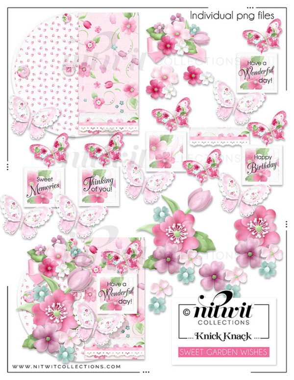 (image for) Knick Knack - Sweet Garden Wishes