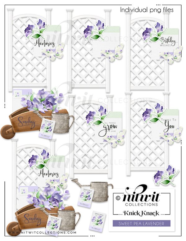 (image for) Knick Knack - Sweet Pea Lavender