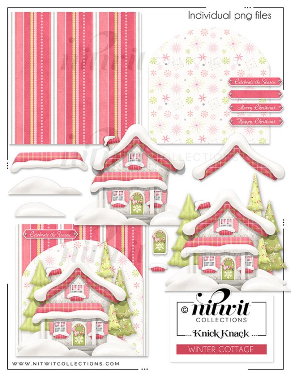 (image for) Knick Knack - Winter Cottage