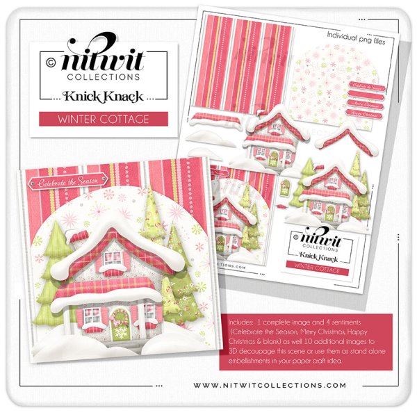 (image for) Knick Knack - Winter Cottage