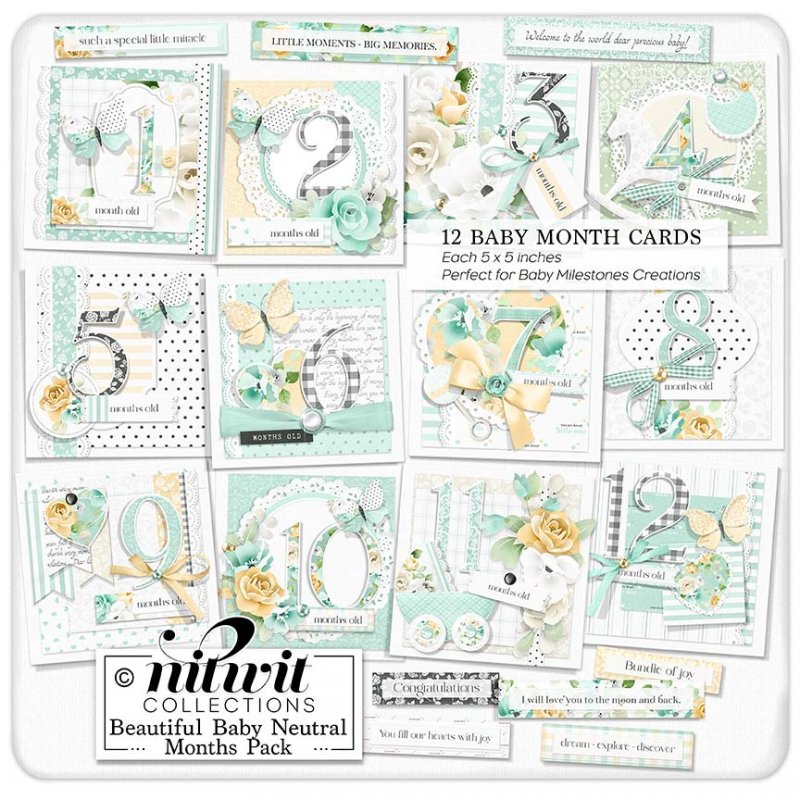 Lil Bits - Beautiful Baby Neutral Months - Click Image to Close