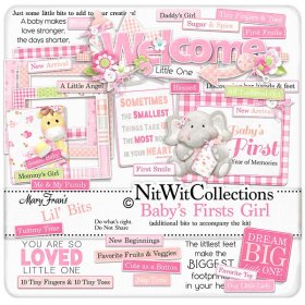 Lil Bits - Baby's Firsts Girl