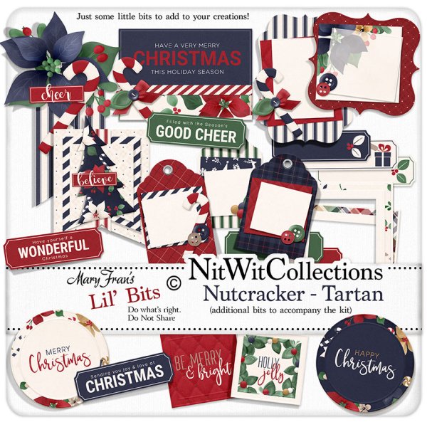 (image for) Lil Bits - Nutcracker - Tartan