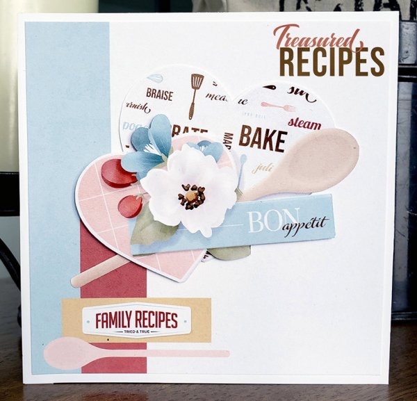 (image for) PCC - Family Recipes Mini Album Book