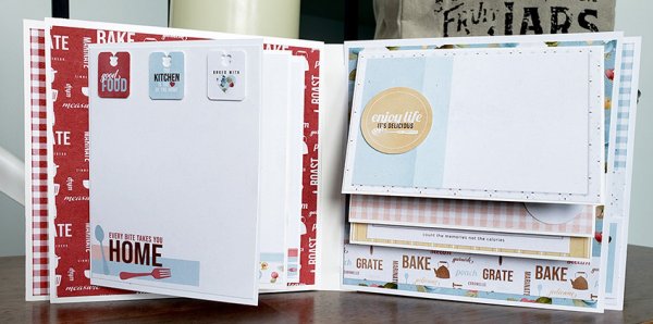 (image for) PCC - Family Recipes Mini Album Book