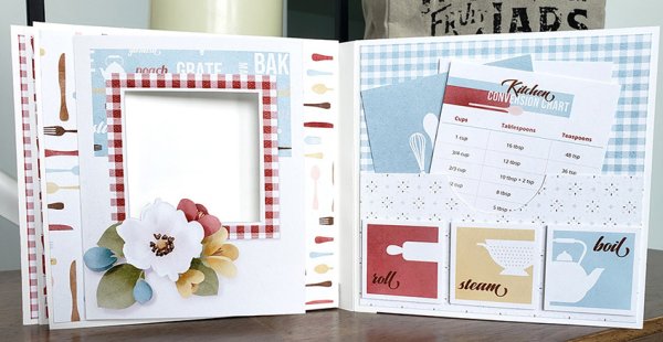 (image for) PCC - Family Recipes Mini Album Book