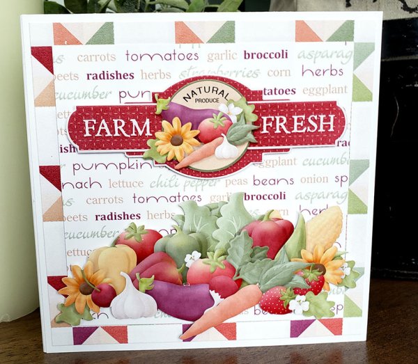 (image for) PCC - Garden Bounty Mini Album Journal