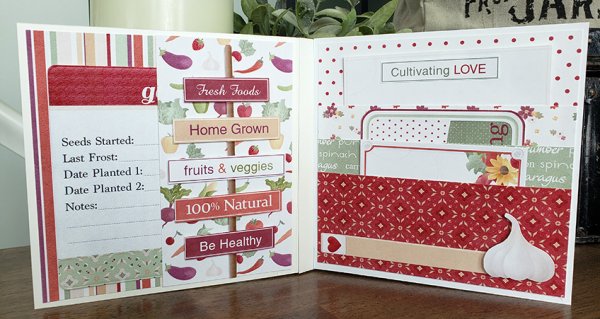 (image for) PCC - Garden Bounty Mini Album Journal