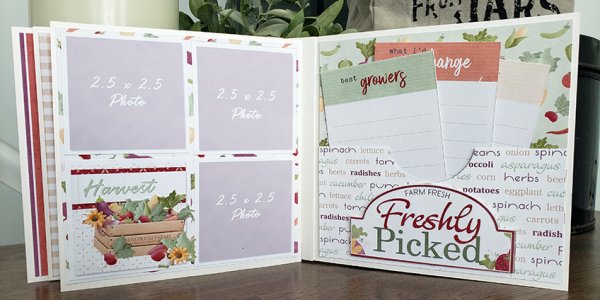 (image for) PCC - Garden Bounty Mini Album Journal