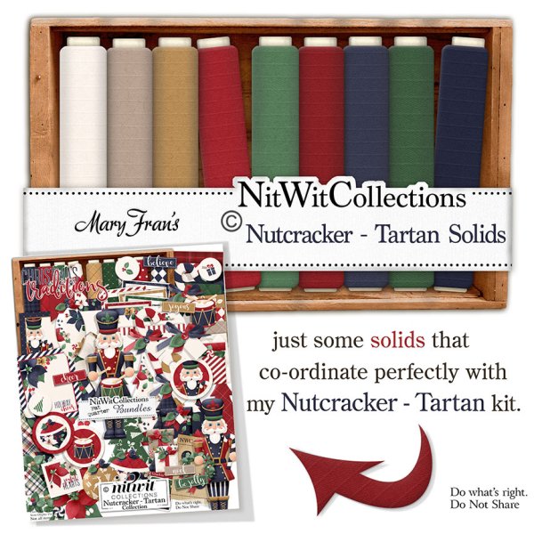 (image for) Nutcracker - Tartan Solids