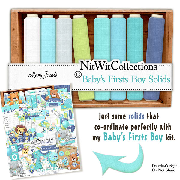 (image for) Baby's Firsts Boy Solids