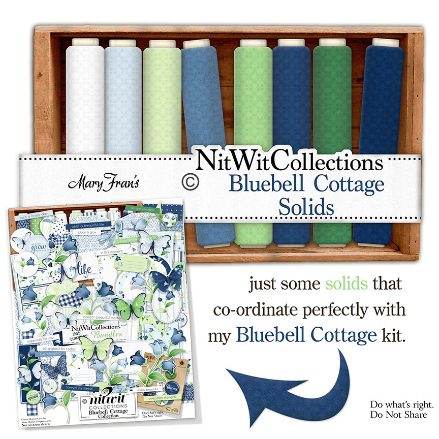 (image for) Bluebell Cottage Solids