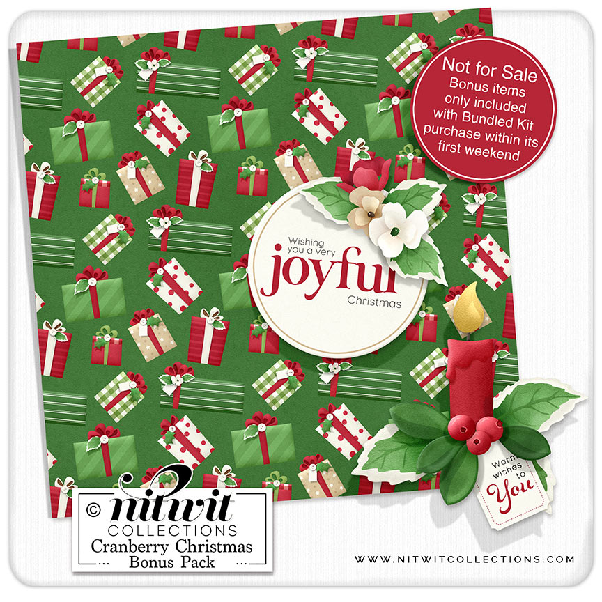 Bonus Pack Cranberry Christmas Collection