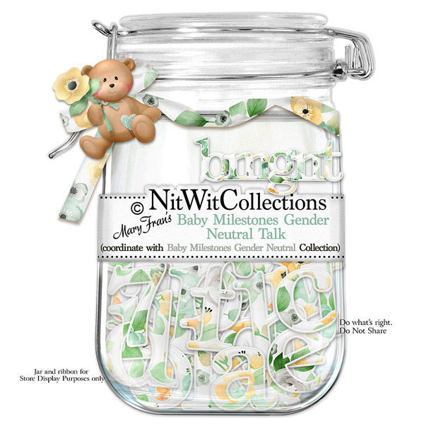 (image for) Bundled - Baby Milestones Gender Neutral Collection