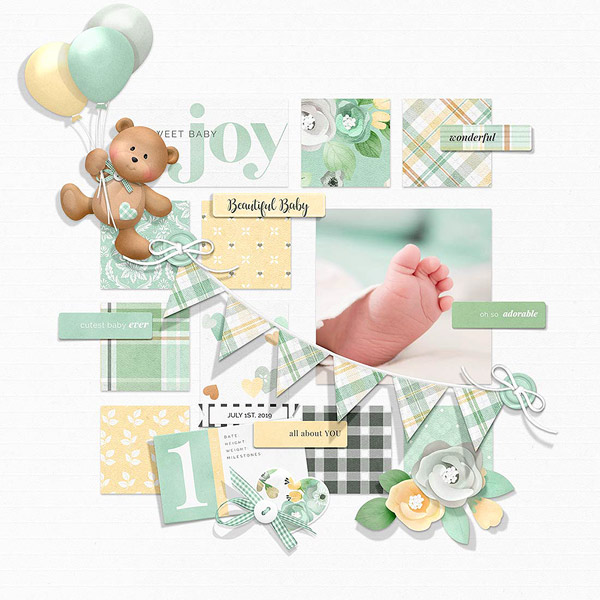 (image for) Bundled - Baby Milestones Gender Neutral Collection