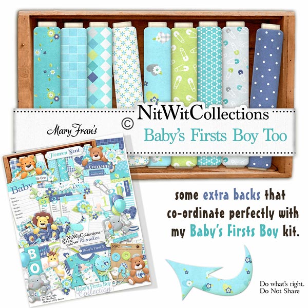 Bundled - Baby's Firsts Boy Collection - Click Image to Close
