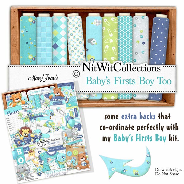 (image for) Bundled - Baby's Firsts Boy Collection