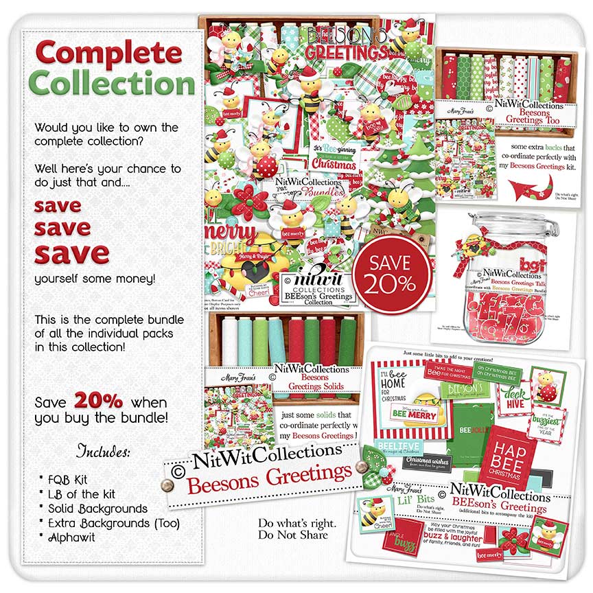 (image for) Bundled - BEEson's Greetings Collection