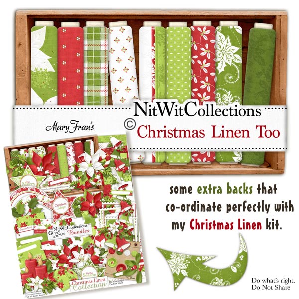 (image for) Bundled - Christmas Linen Collection