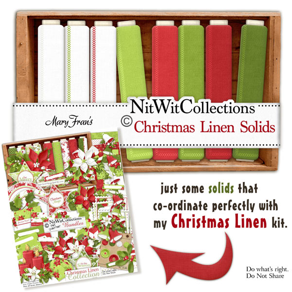 (image for) Bundled - Christmas Linen Collection