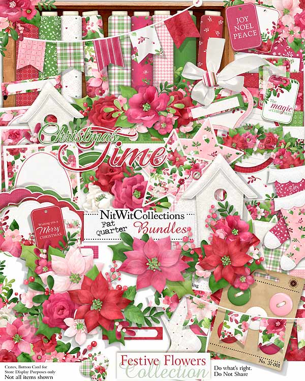 (image for) Bundled - Festive Flowers Collection