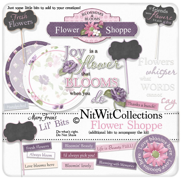 (image for) Bundled - Flower Shoppe Collection