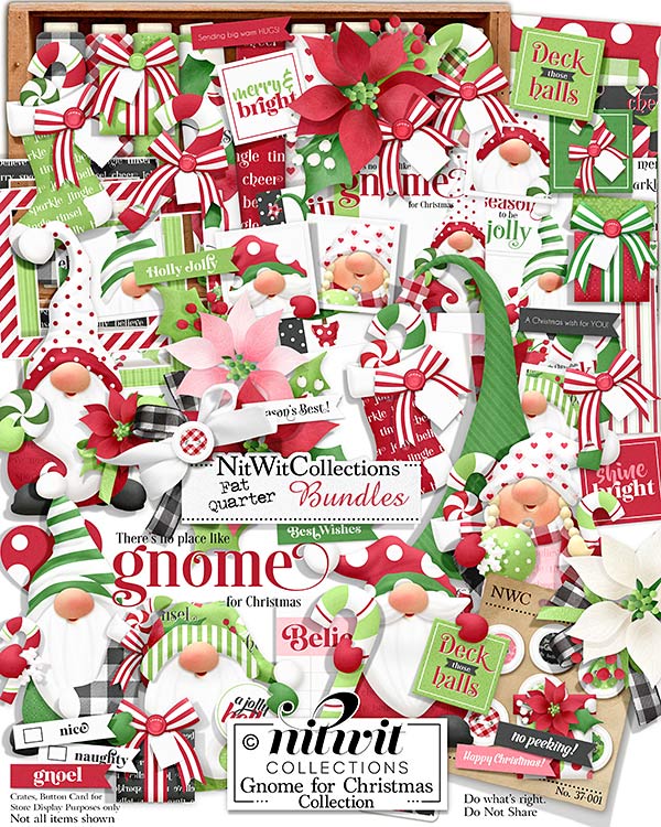 Bundled - Gnome For Christmas Collection - Click Image to Close