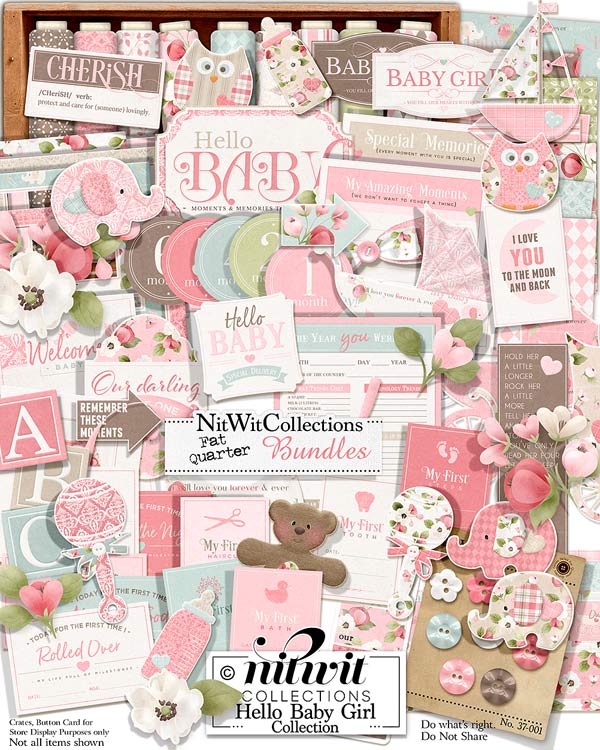 (image for) Bundled - Hello Baby Girl Collection