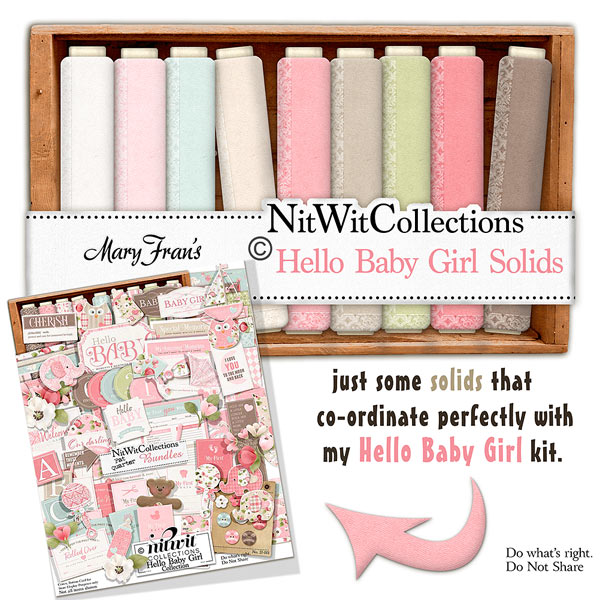 (image for) Bundled - Hello Baby Girl Collection