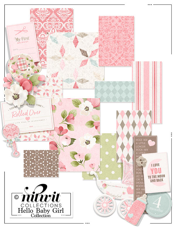 (image for) Bundled - Hello Baby Girl Collection