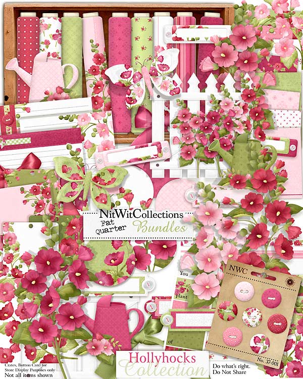 (image for) Bundled - Hollyhocks Collection