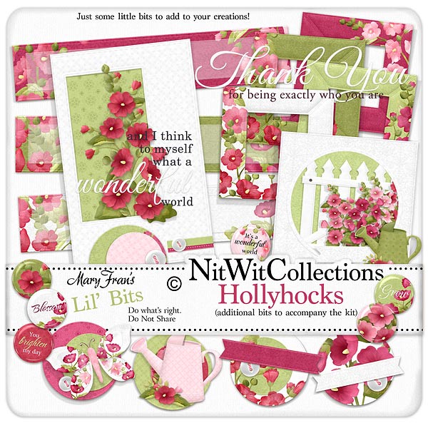 (image for) Bundled - Hollyhocks Collection